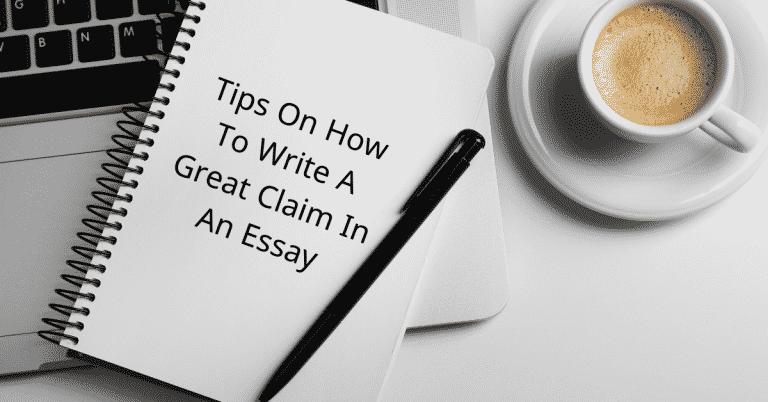 what is a claim in an essay sample