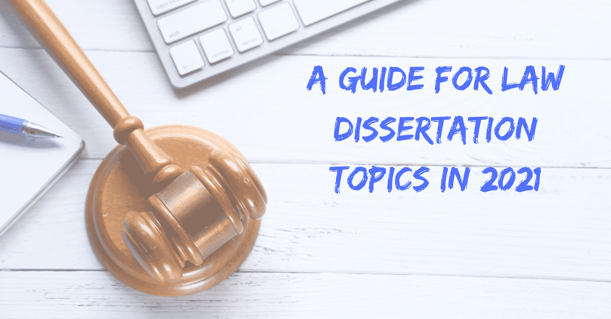 unique law dissertation topics