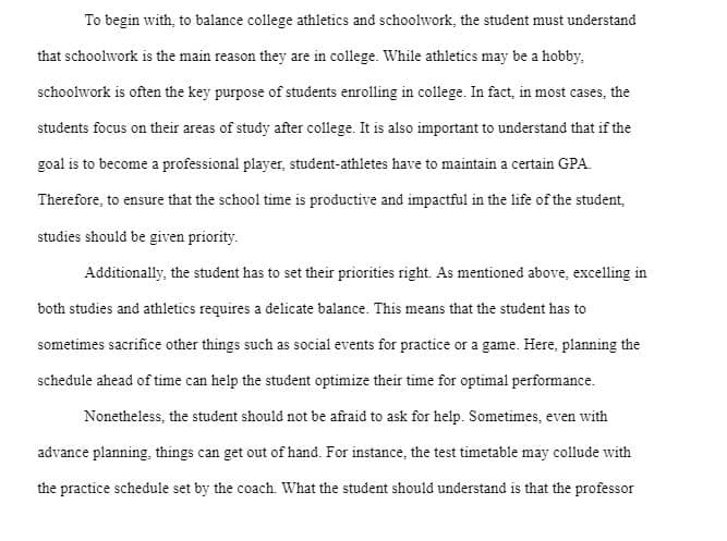 illustration essay outline template