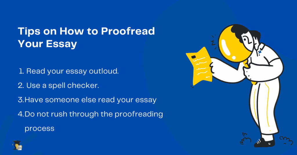 How to write an illustration essay proofreading tips 
