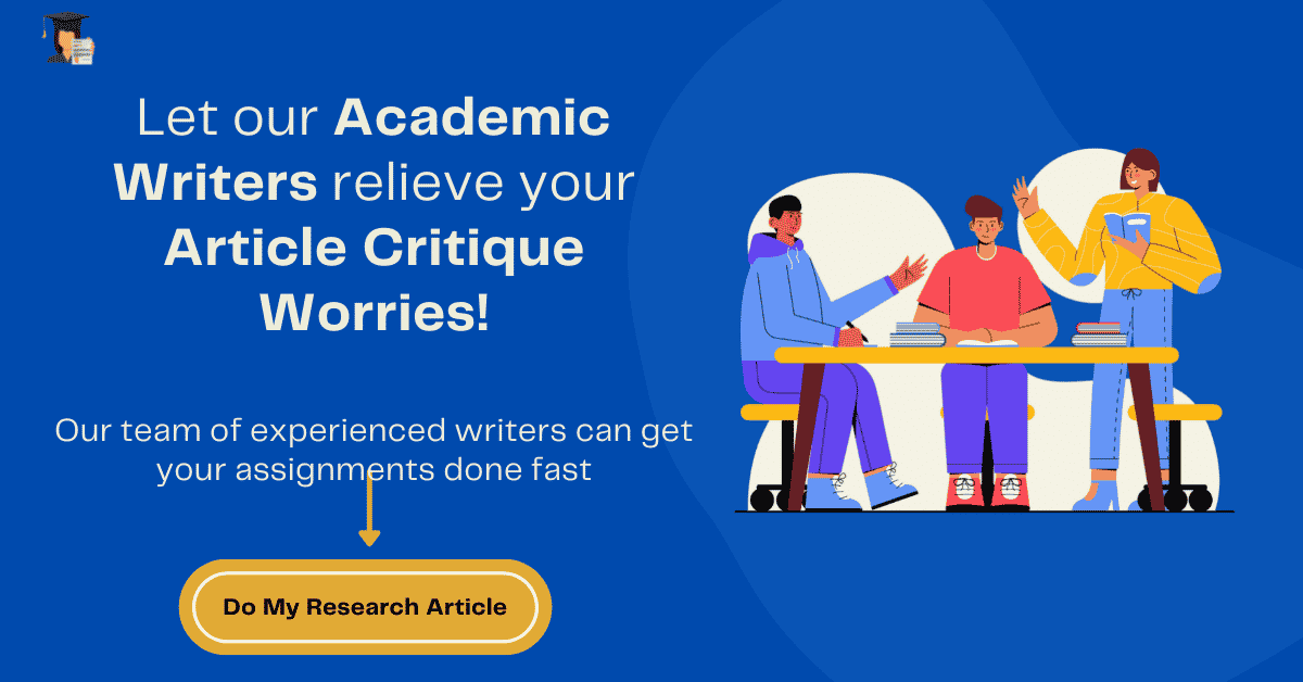 steps to critique research article