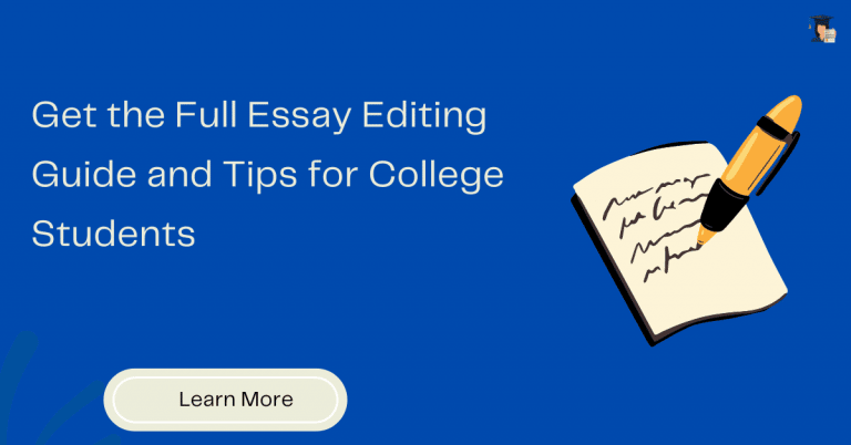 Essay Editing Checklist for College Students