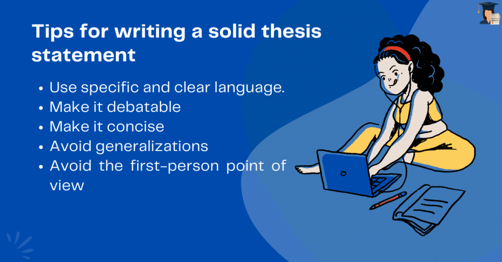 tips on how to write a thesis statement for argumentative essay